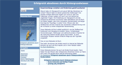 Desktop Screenshot of erfolgreich-abnehmen-durch-hintergrundwissen.de