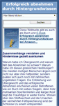 Mobile Screenshot of erfolgreich-abnehmen-durch-hintergrundwissen.de